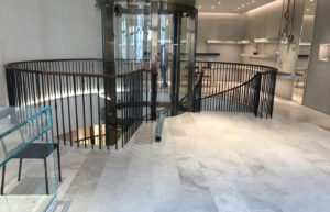 Loewe New Bond Street top of stairway