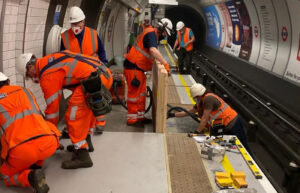 Bakerloo Line flooring